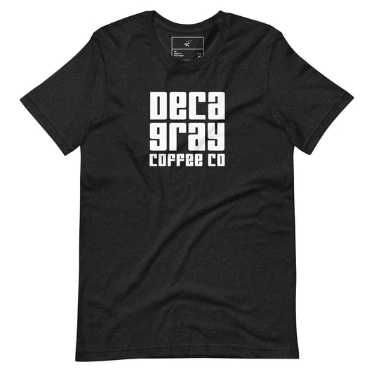 Deca Gray Coffee Co Unisex t-shirt